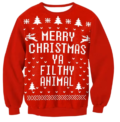 Filthy Animal Holiday Sweater